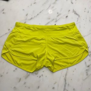 lululemon Speed Up Short 2.5 inch inseam Size 8